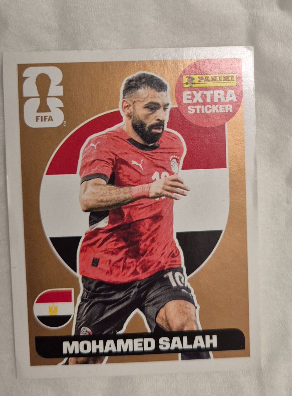 Panini Sammelbilder & Trading cards: Panini Extra Mohamed Salah gold – Gebraucht aus Herzogenbuchsee von Schulthe17