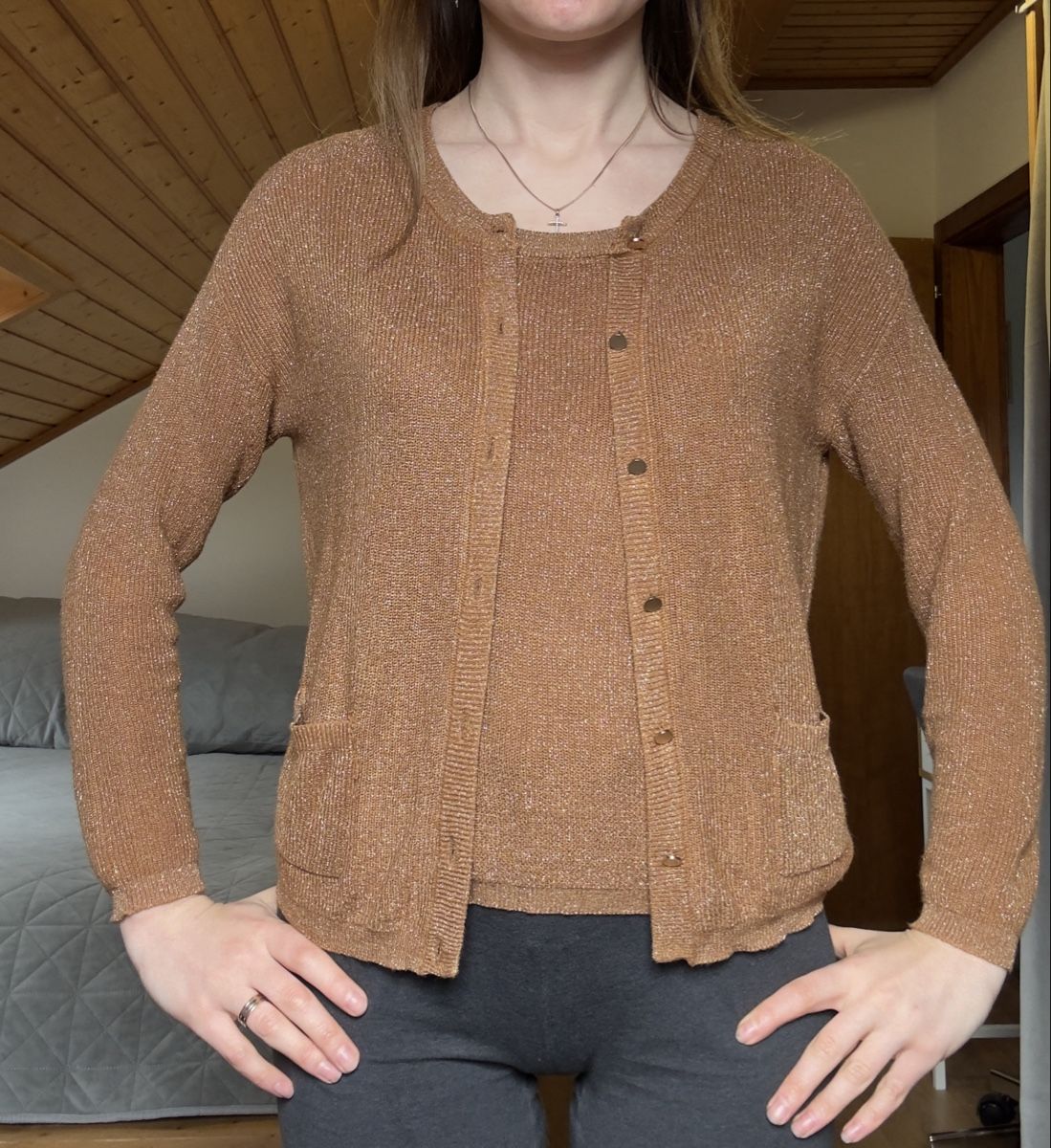 Lotti di vestiti: Ensemble maille brillante ELORA – taille M – Usato da Vuippens venduto da Anna_as