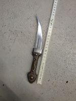 Dolch mit Ziergriff Dekoration ca. 30 cm