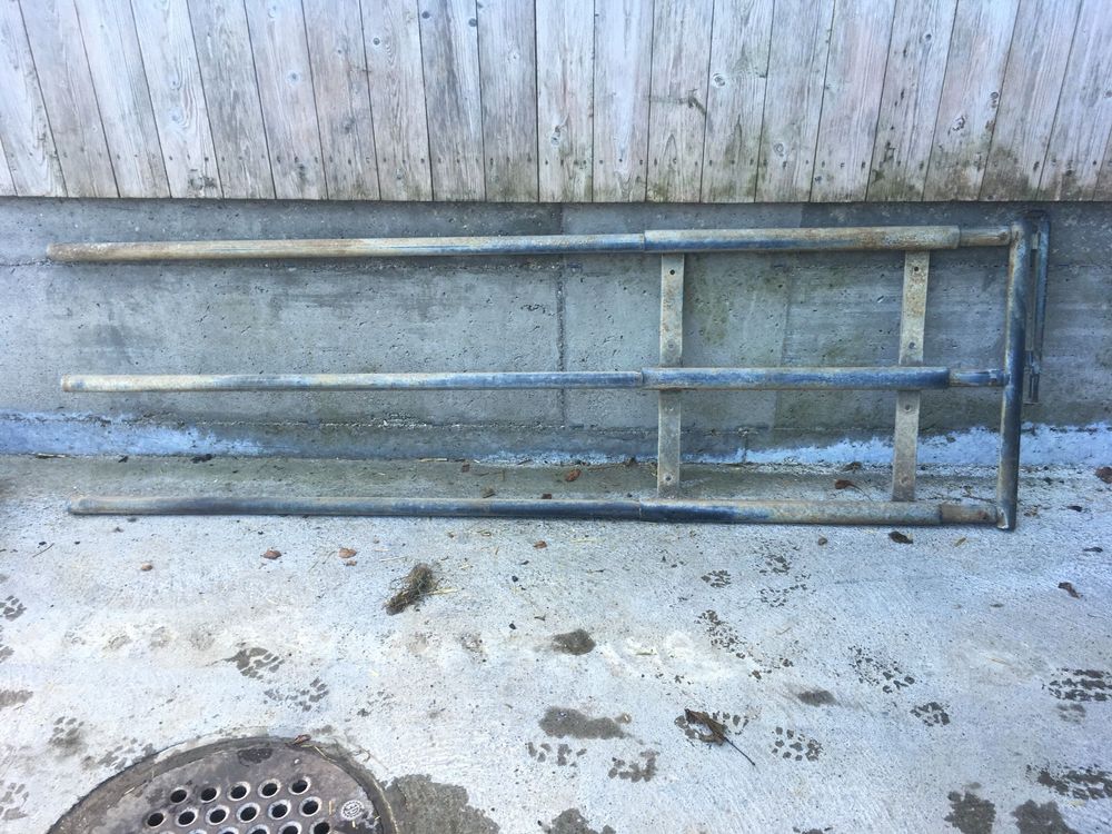Garagentor-Schiebegitter Aus Fiberglas – 4,6x2,1 M, Für 2 Auto-Garagen, Mit Magnetverschluss