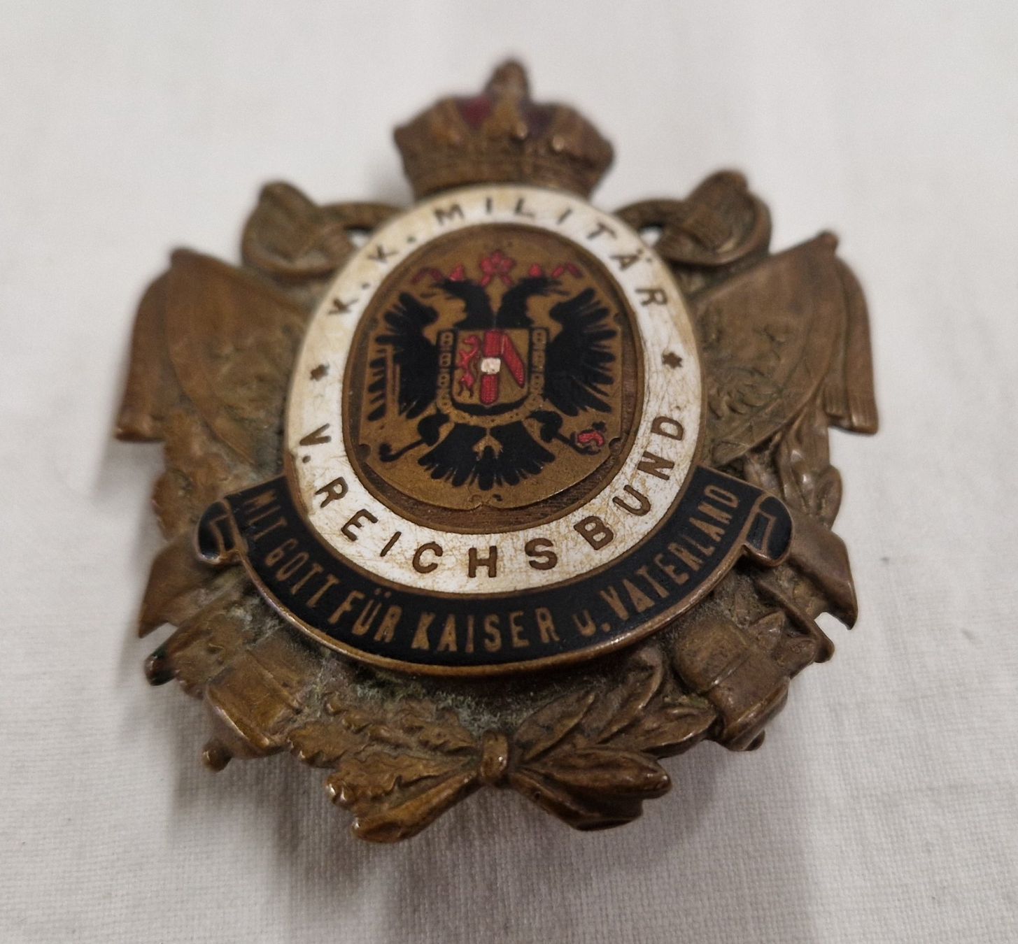 Placchette & Badge: ABZEICHEN K.K.MILITÄR – Usato da Bilten venduto da Mic2022 1