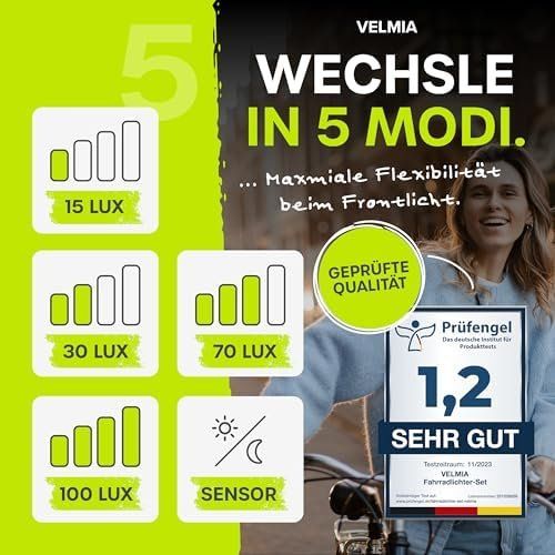 Ersatzteile: Fahrradlicht Set StVZO – Neu und originalverpackt aus Hundwil von pak_7zvn 5