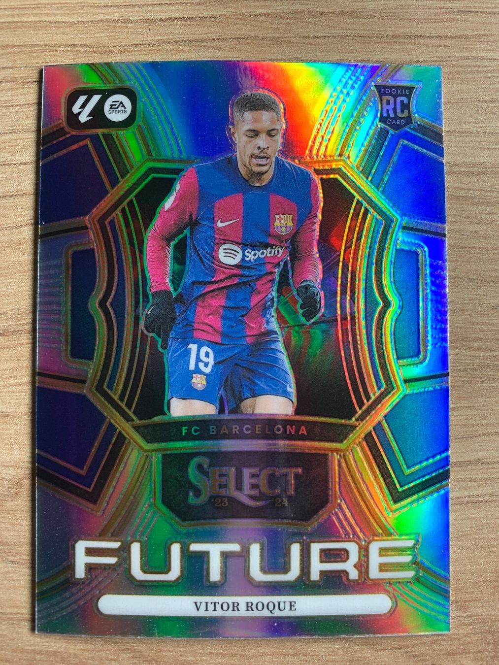 Panini Carte collezionabili: Soccer Vitor Roque RC SILVER PRIZM Future Select 23/24 – Usato da Netstal venduto da Clutch79Cardz