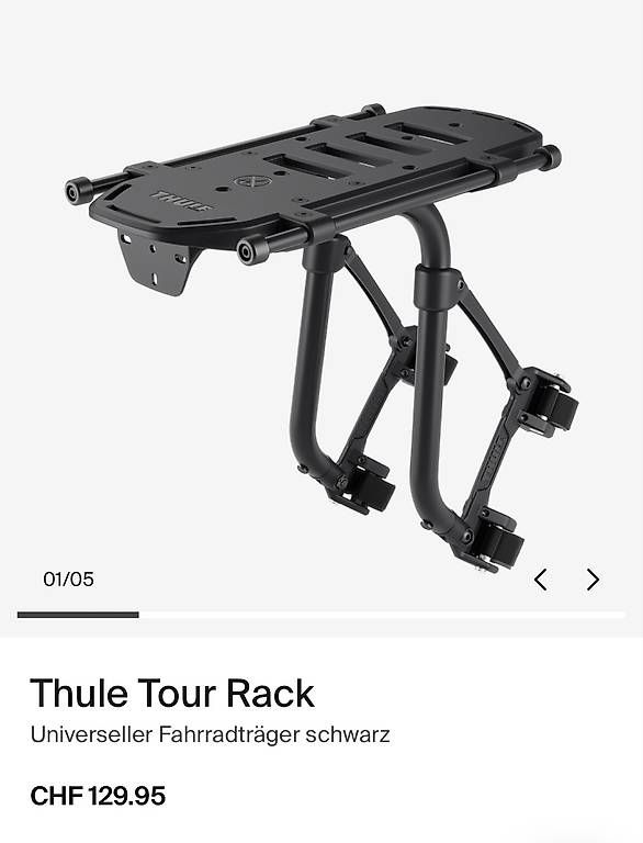 Pièces détachées: Thule Tour Rack & Thule side frames set – D'occasion à Riggisberg par yvo_9pbp