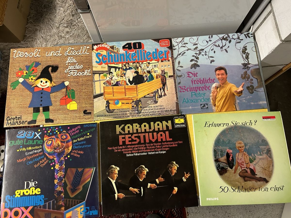 Dischi in vinile: Schallplatten Sammlung, verschiedene Interpreten. – Usato da Lanzenhäusern venduto da vic63 5