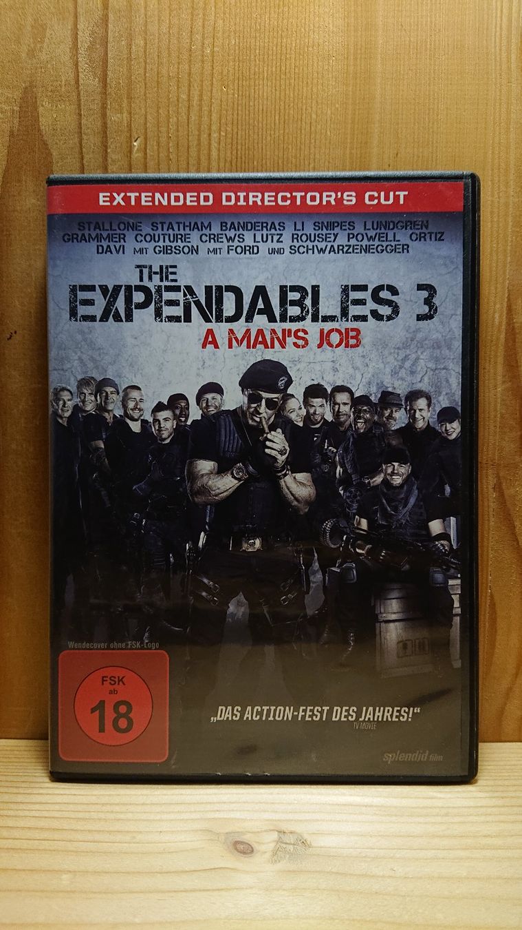 Alle DVDs: THE EXPENDABLES 1 bis 3 auf DVD – Gebraucht aus Wilderswil von Exebub 3