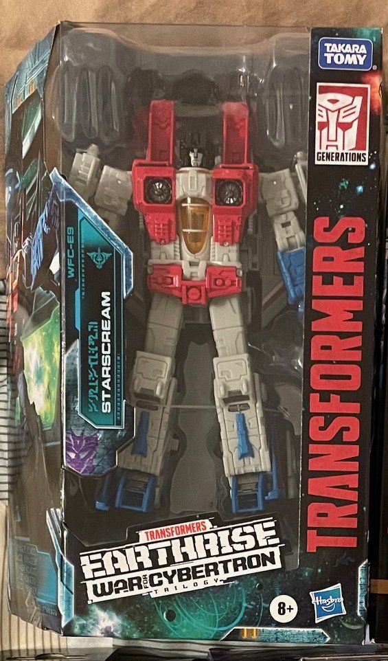 Hasbro Giocattoli: Transformers WFC Earthrise Starscream – Nuovo e nell'imballaggio originale da Corminboeuf venduto da Xorlevrai