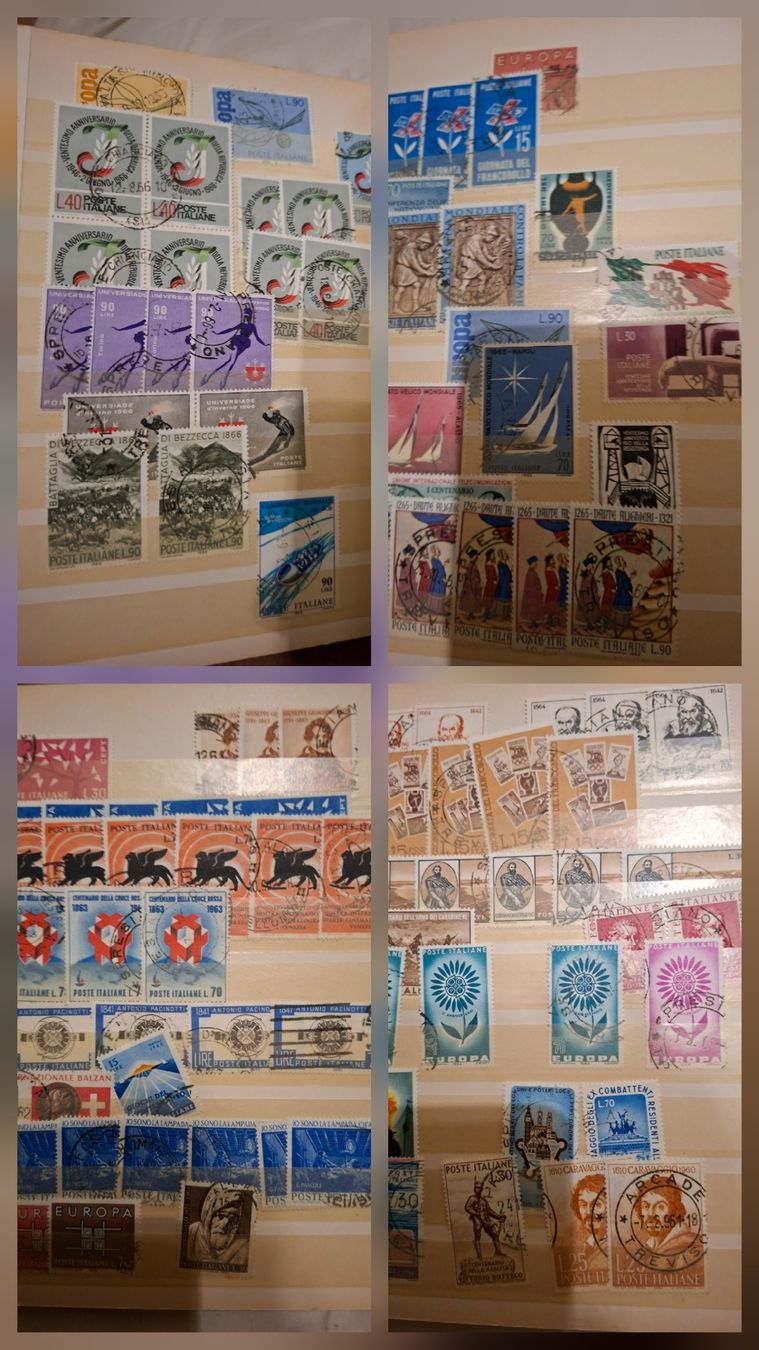 Tutti i francobolli: Briefmarken Sammlung Italien  – Usato da Balgach venduto da SIMEON27 3