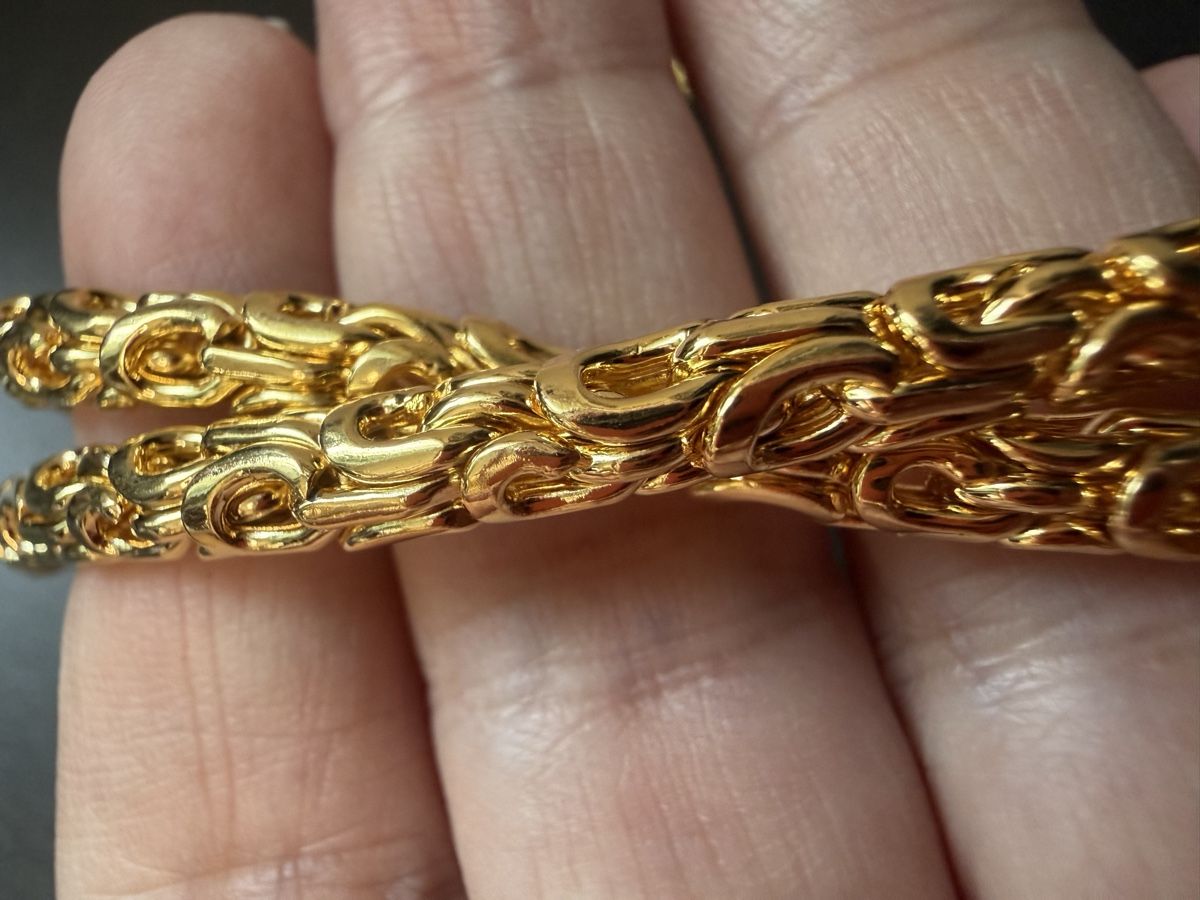 Catenine: Vintage Halskette Luxus Modeschmuck  – Usato da Lamone venduto da LaCantinaMagica 6