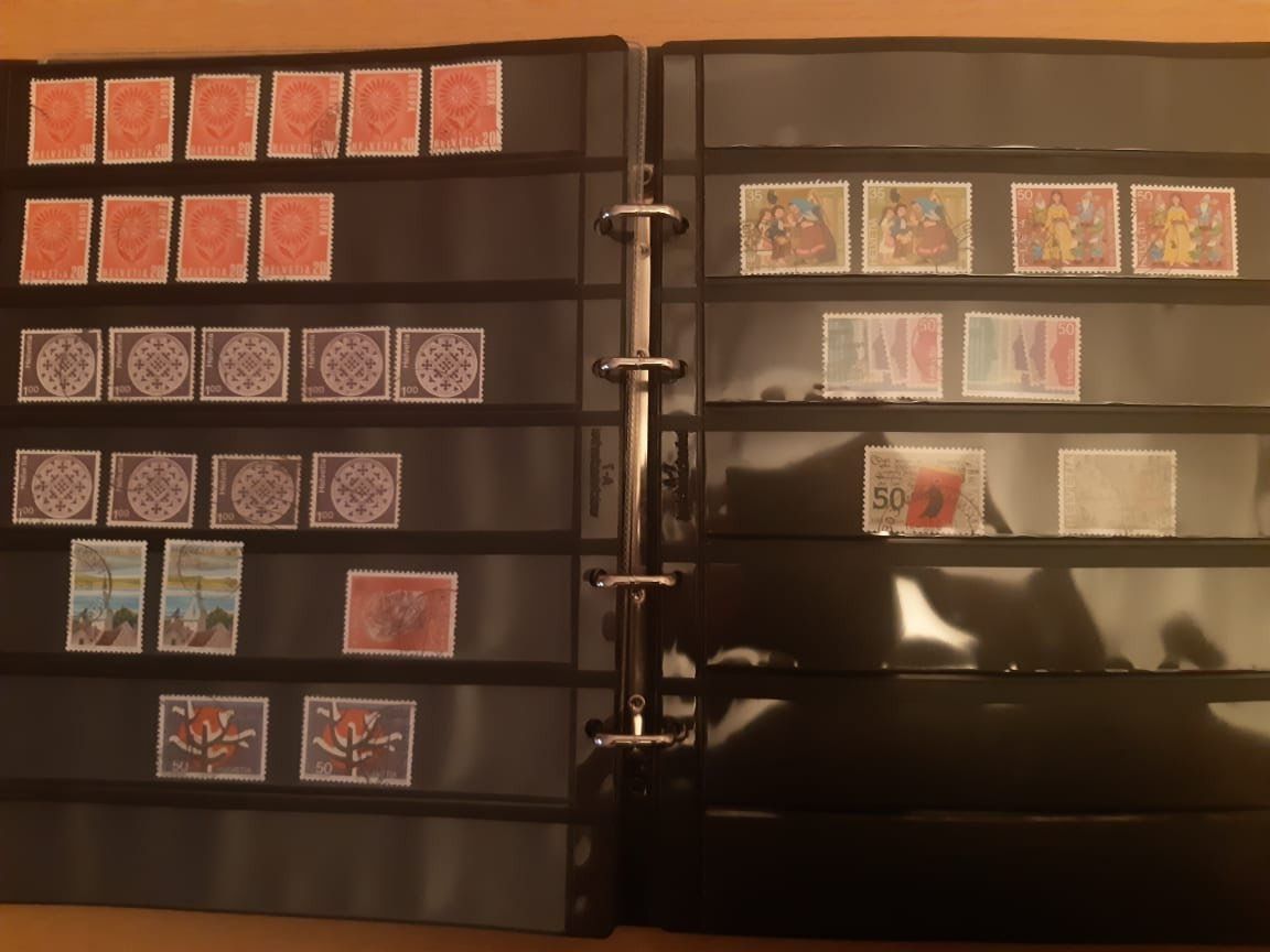 Alben: Schweizer Briefmarken und Sammlerbrief – Gebraucht aus Dulliken von Airliner2 4