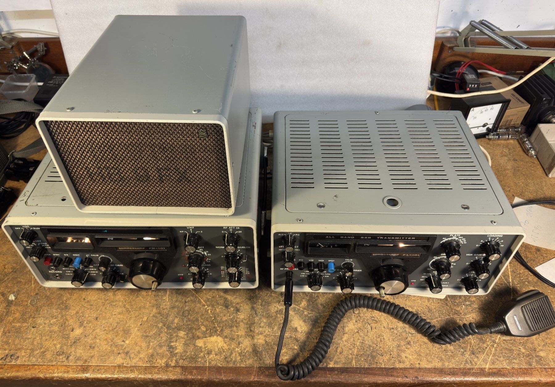 Funktechnik: Oldie Amateur Funkstation – Defekt aus Ins von funkflieger 6