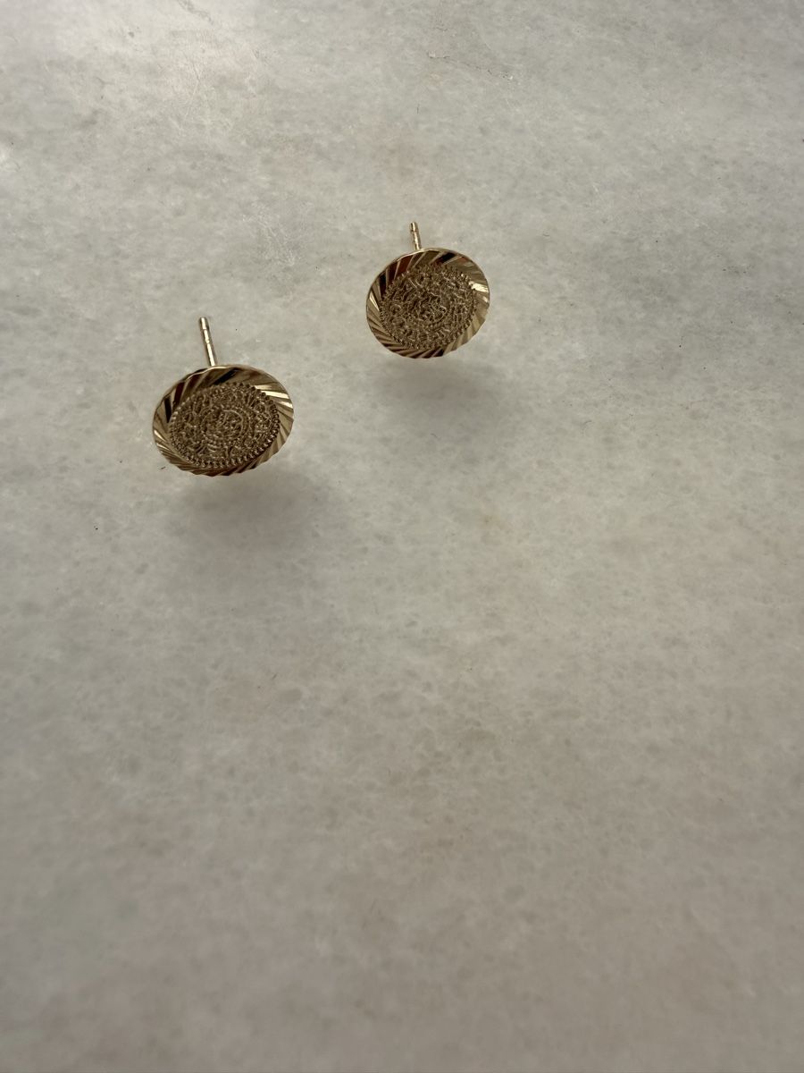 Ohrringe & -stecker: Ohrringe Edelstahl vergoldet  – Neu und originalverpackt aus St. Gallen von DominoVintage 1