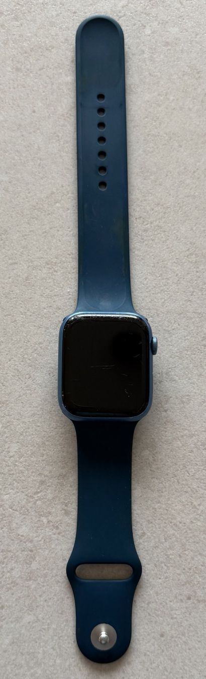 Apple Smartwatch: Appel Watch Series 7 Blue Aluminium Case – Usato da Buochs venduto da Aale 3