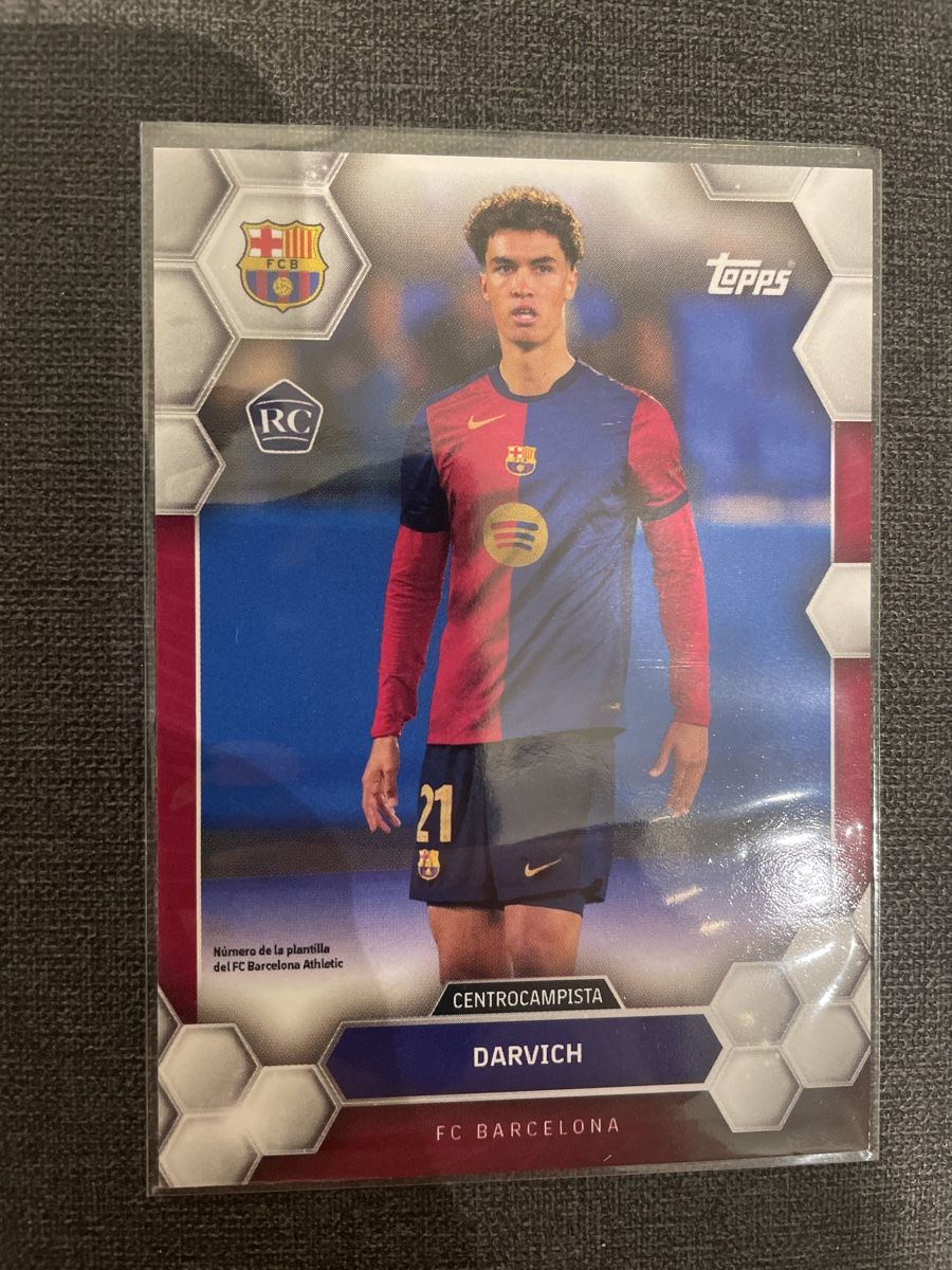 Topps Carte collezionabili: Topps Darvich Fc Barcelona RC – Nuovo (secondo la descrizione) da Burgdorf venduto da Sports_Cards_3400