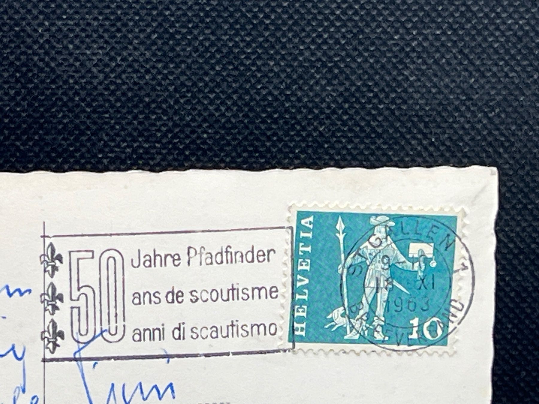 Cartoline postali: St. Gallen Zentrum – Usato da Widnau venduto da Brusi9 1