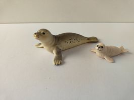 Schleich Seehund Meer Meerestiere Wild Life Tiere Familie