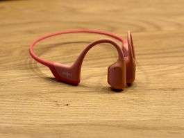 Kopfhörer Shokz OpenRun Rosa mit Case und Kabel
