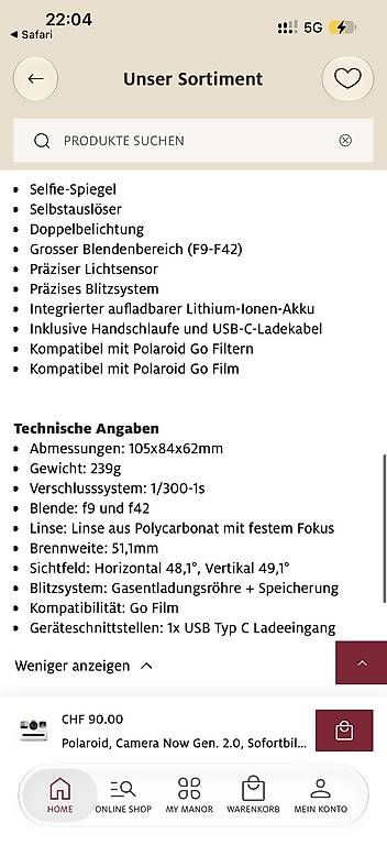 Fotocamera: Polaroid Next Gen 2.0 – Usato da Bern venduto da Milie.Lou 4