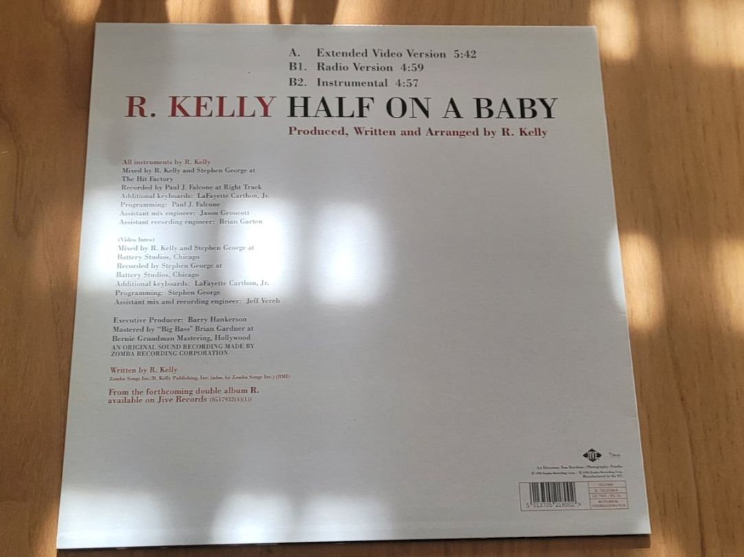 Schallplatten: EP Maxi  R. Kelly – Gebraucht aus Martigny von MZ-67 1