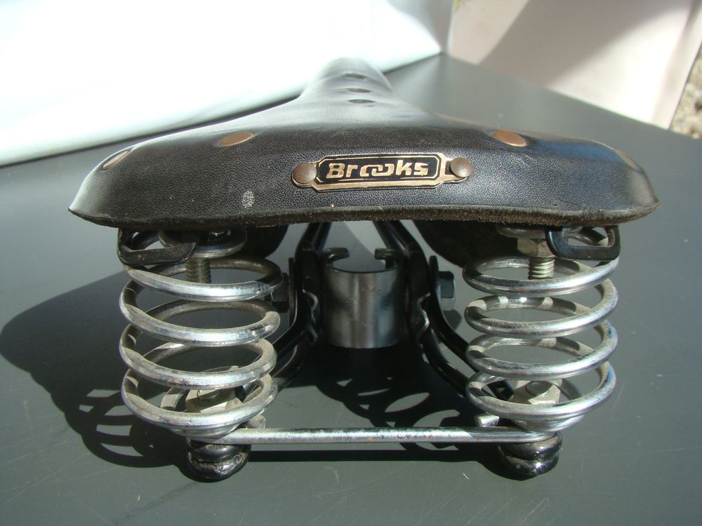 Brooks Pezzi di ricambio: Herren Brooks Sattel Champion B66 Leder schwarz neuwertig – Nuovo e nell'imballaggio originale da Walzenhausen venduto da Vanquish711 4