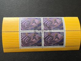 Flugpost 1981 Viererblock Ersttag gest. ( 4500)