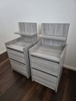 2 x Nachttische / Grey Oak