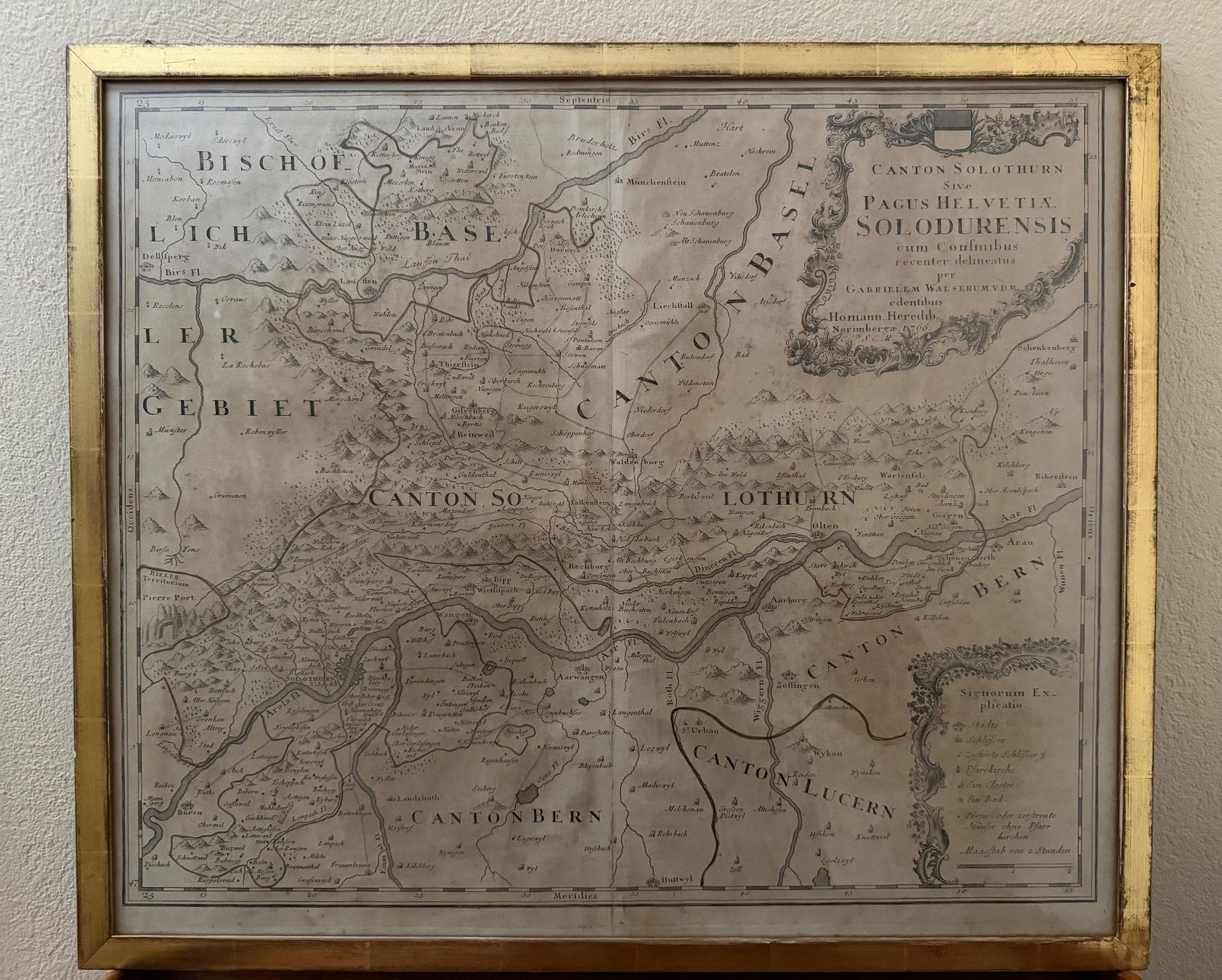 Landkarten & Atlanten: 2x Antike Karten – Gebraucht aus Ligerz von Kufi54 1