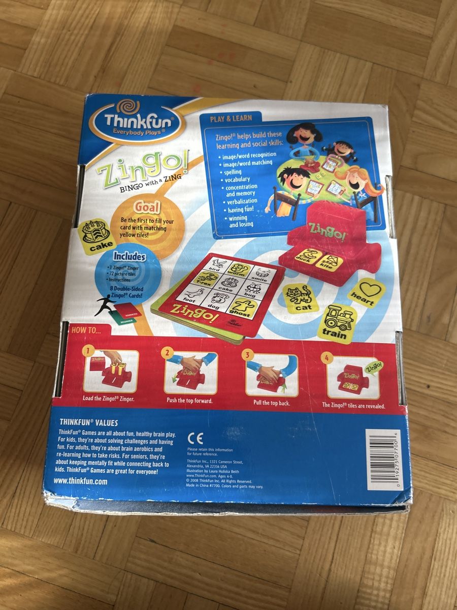 Giochi: Zingo! Bingo with a Zing – Usato da Urdorf venduto da 2msa2 2