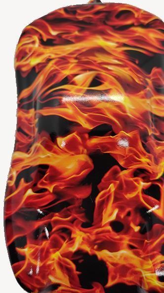 Transparents: Wassertransfer-Folien "Feuer" – Neuf avec emballage d'origine à Schönenwerd par Wassertransferdruck 1