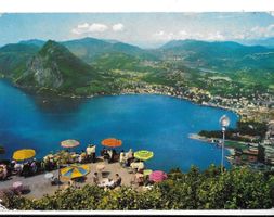 Panorama vom Monte Bré Lugano