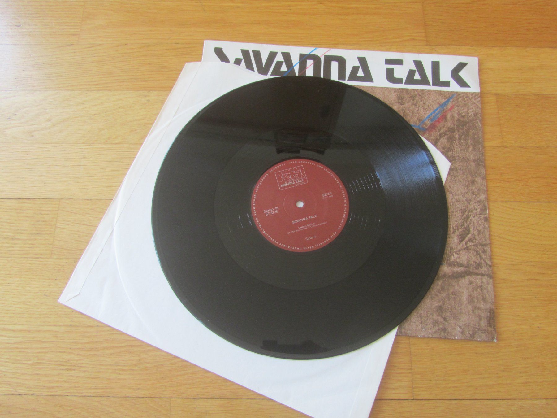 Dischi in vinile: Savanna Talk  Vinyl 12" – Usato da Seengen venduto da mikelele 1