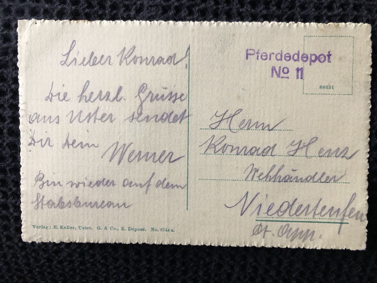 Cartes postales: Ansichtskarte Uster – D'occasion à Näfels par fritzjk 1