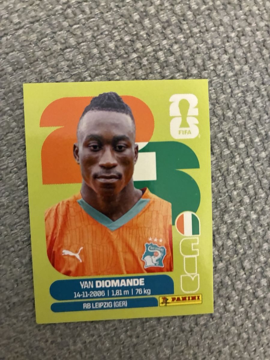 Panini Cartes à collectionner: Panini DIOMANDE – Neuf (Voir description) à Stäfa par greety1981