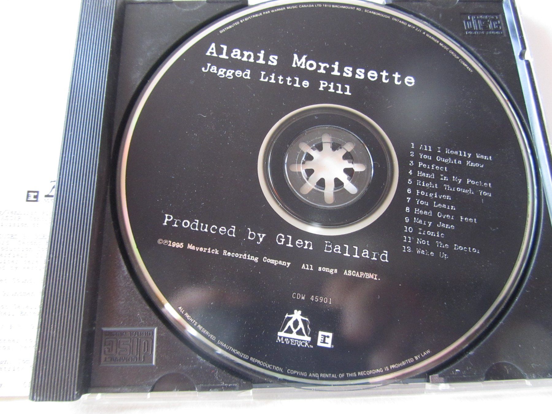 CD: Alanis Morissette, CD, jagged little pill – Usato da Weiningen ZH venduto da dietsch57 1