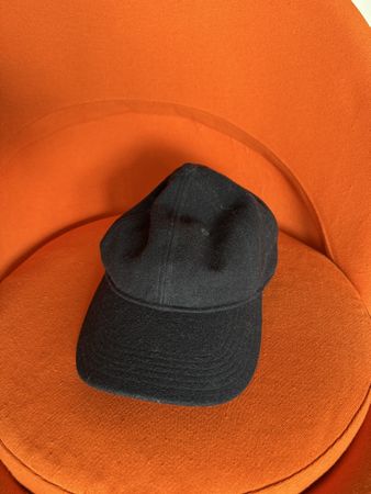 Arket Woll Kappe Blau Mütze Hut Cap Beanie, One Size