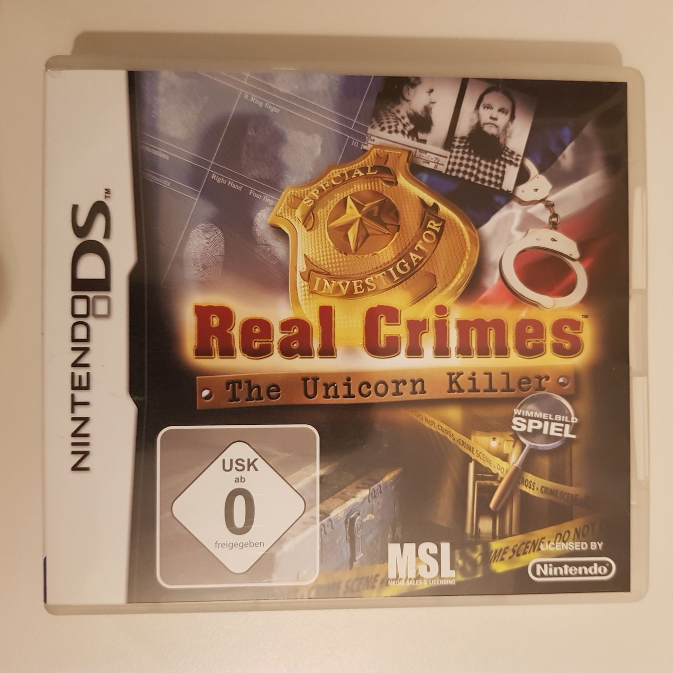 Nintendo Giochi: Real Crimes: The Unicorn Killer /DS – Usato da Münchenstein venduto da 2DGames