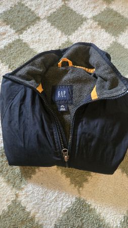 Gap Kids Jacke gefüttert dunkelblau Grösse XS 4-5 Jahre