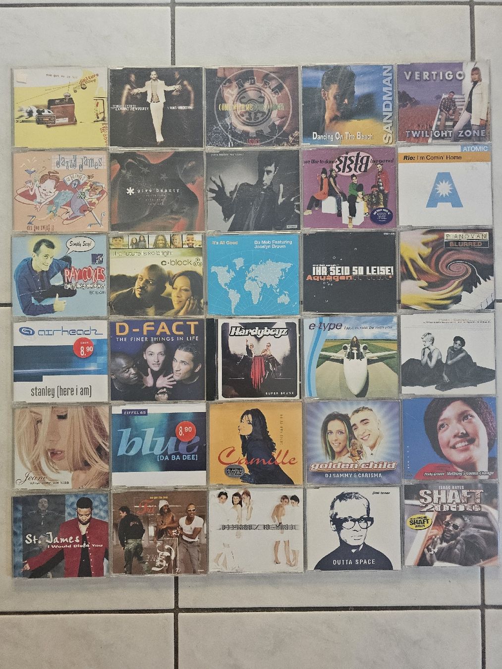 CD: CD Single Sammlung, 60 Stk. Dance, Trance, House etc. – Usato da Biberist venduto da Foolio0 1