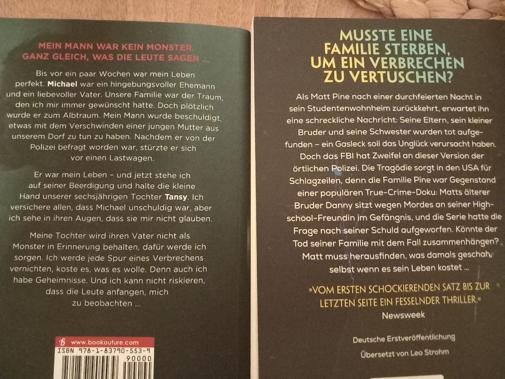 Livres: Bücherpaket 4x Psychothriller – D'occasion à Wanzwil par lonelybeachhouse 2