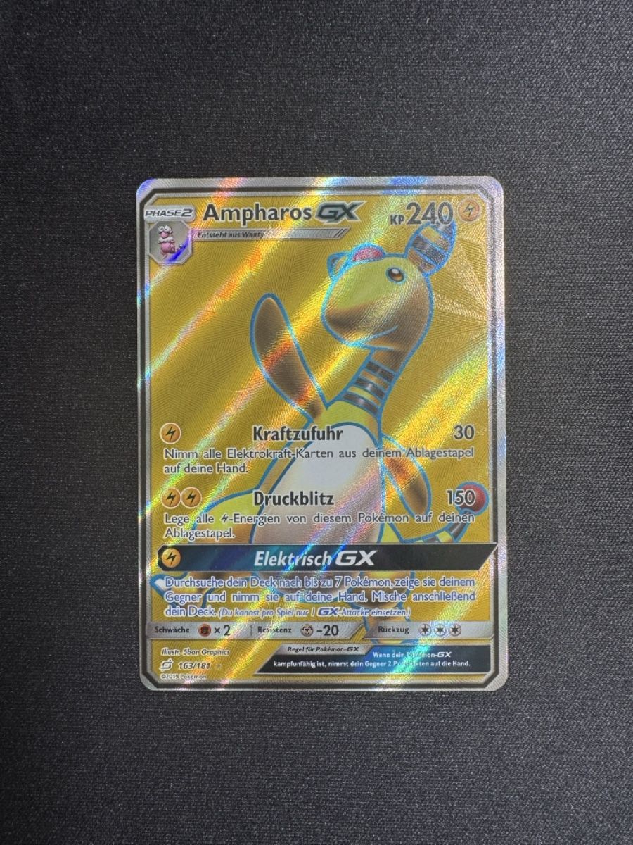 Pokémon Carte collezionabili: Ampharos GX DE - Excellent – Usato da Horgen venduto da ric_tz6s