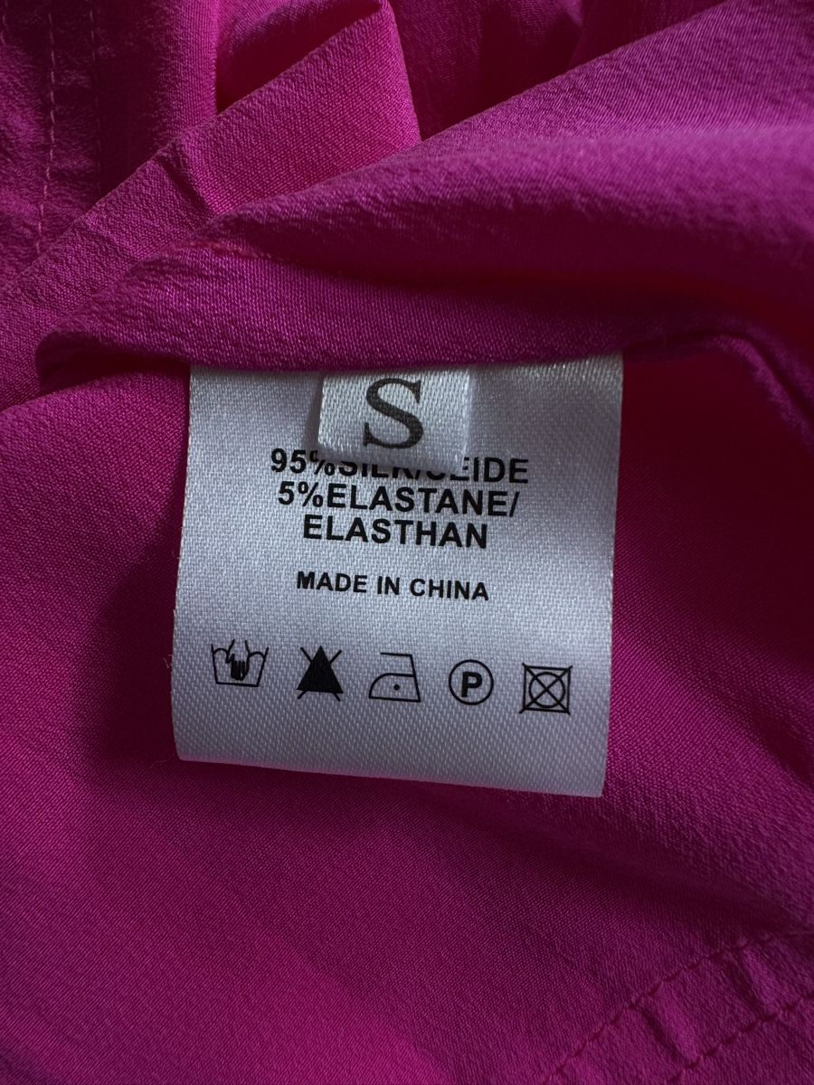 Kleider: Robe JADICTED magenta, taille S, soie elastan – Neu (gemäss Beschreibung) aus Morges von sandy069 5