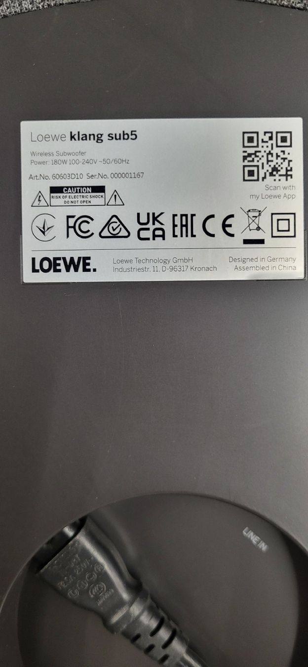 Loewe Casse acustiche: Loewe Klang sub 5 – Usato da Villmergen venduto da Bandito04 3