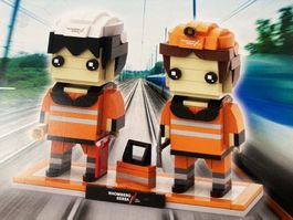 Rhomsberg Sersa Rail Group Brickheadz Steine Lego kompatibel