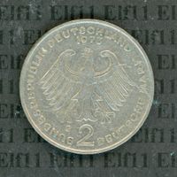 DEM___2.00 1973G Adenauer -vz 2 Deutsche Mark