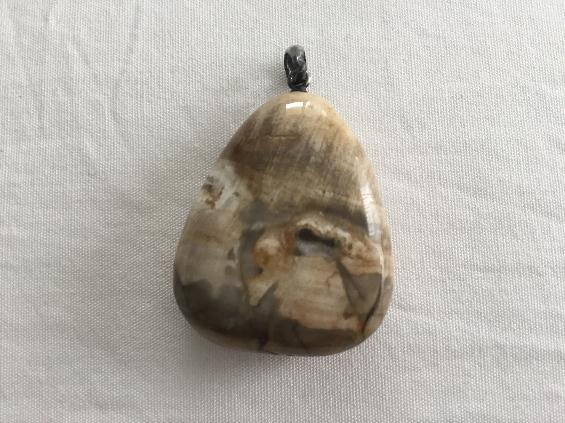 Mineralien & Heilsteine: Anhänger Landschaftsjaspis Heilstein – Neu und originalverpackt aus Doppleschwand von Fortuna5859