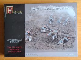 Pegasus 1/72 WW l French Infantry 1917/1918