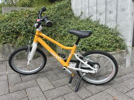 Woom 3 Kinderfahrrad 16 Zoll gelb - super Zustand 