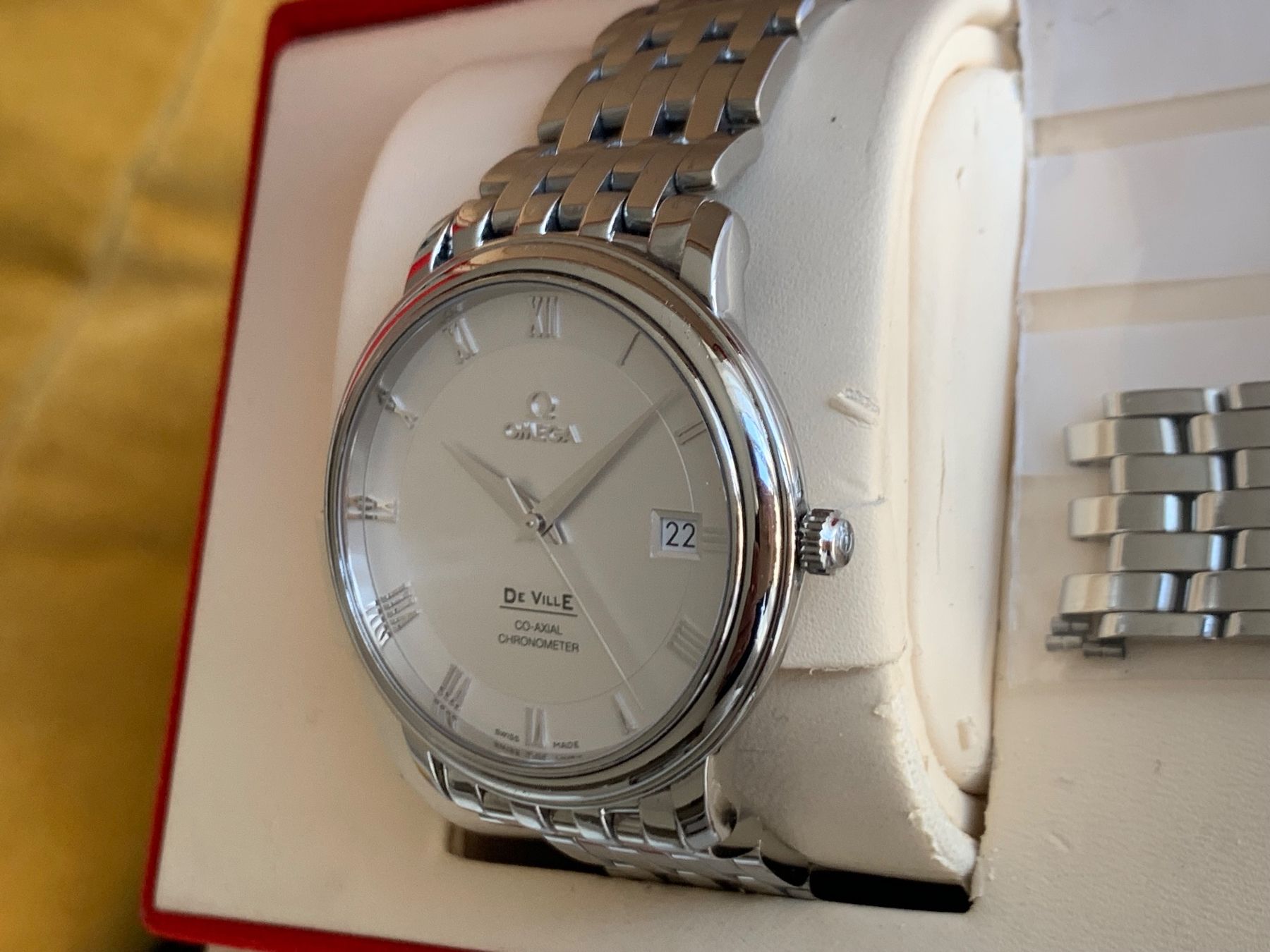 Omega Uhren: OMEGA CO-AXIAL CHRONOMETER 36MM – Gebraucht aus Allschwil von Druker 2