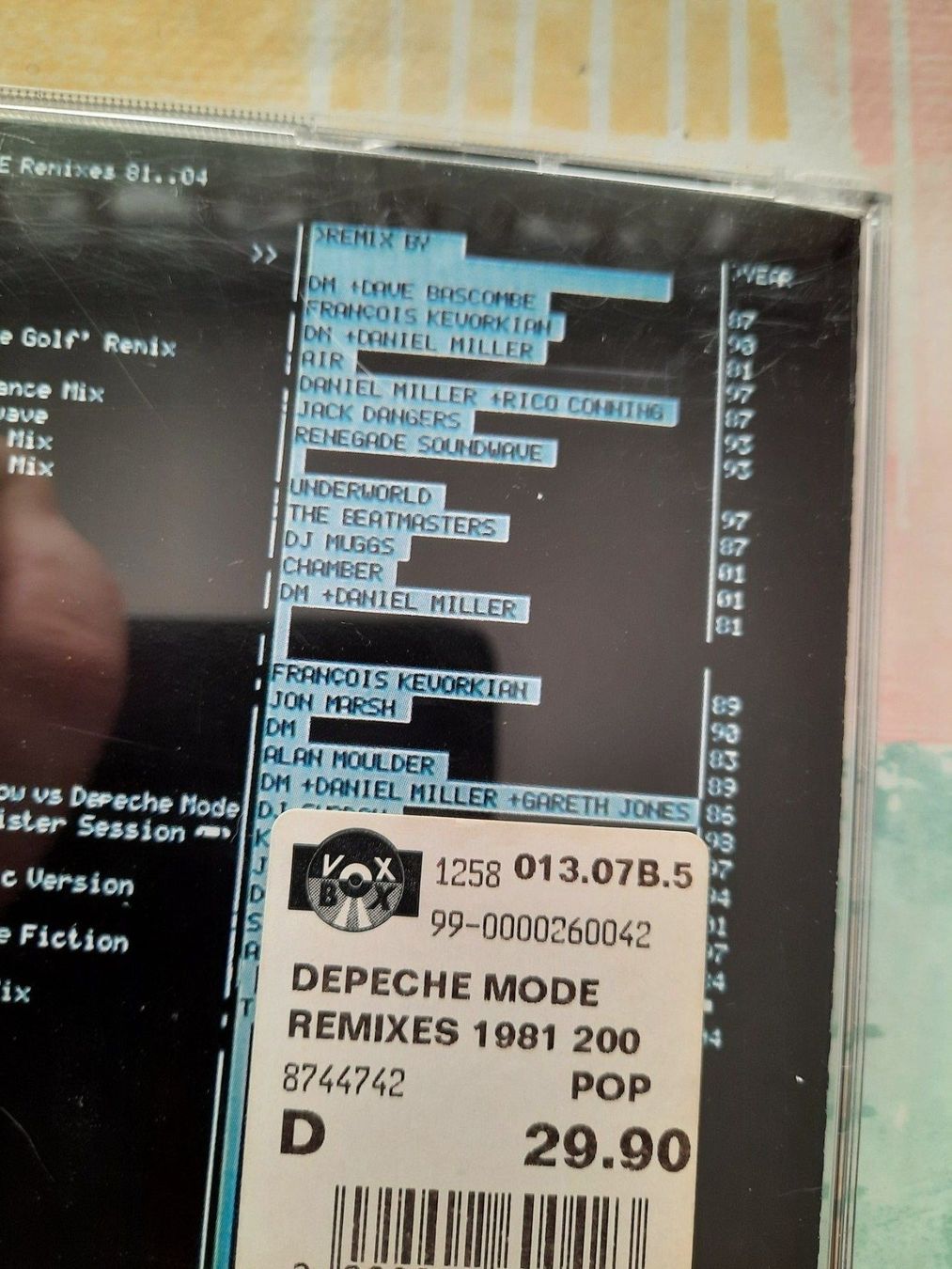 CD: Cd Depeche Mode Remixes 81 - 04 – Usato da Pully venduto da bro_n52j 4