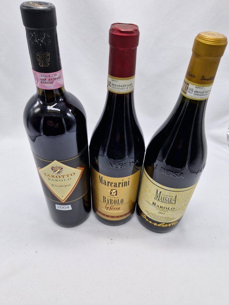 Vino: BAROLO / 2004 - 2009 - 2013 / Excellents millésimes ! – Nuovo (secondo la descrizione) da Bulle venduto da italicum